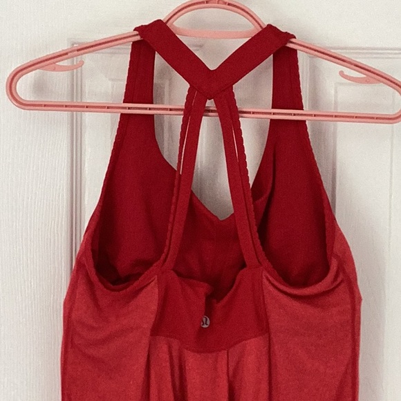 3/$20 Red Lululemon Size 8 tank - Picture 3 of 5